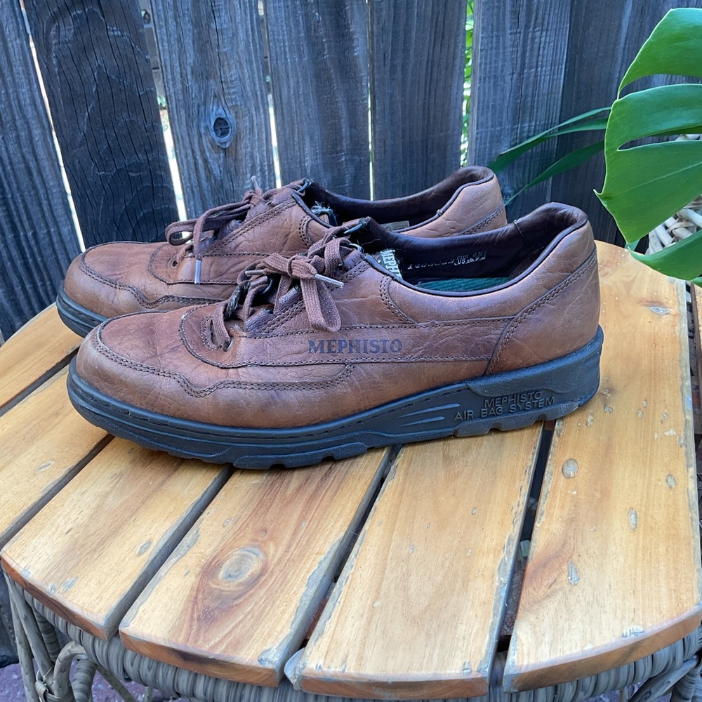 Mephisto Woman’s Brown Leather Shoes